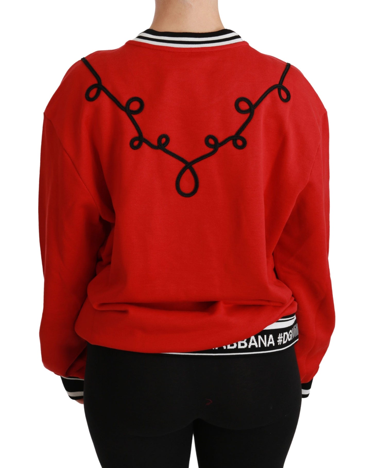 Maglione pullover Love con paillettes Red Queen