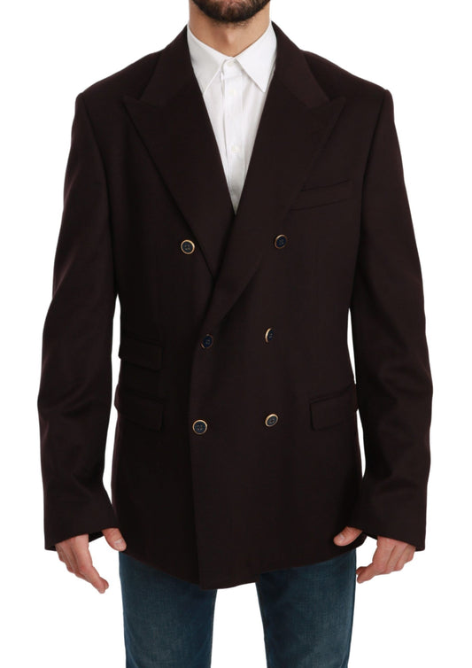 Bordeaux-Kaschmirmantel TAORMINA Blazer