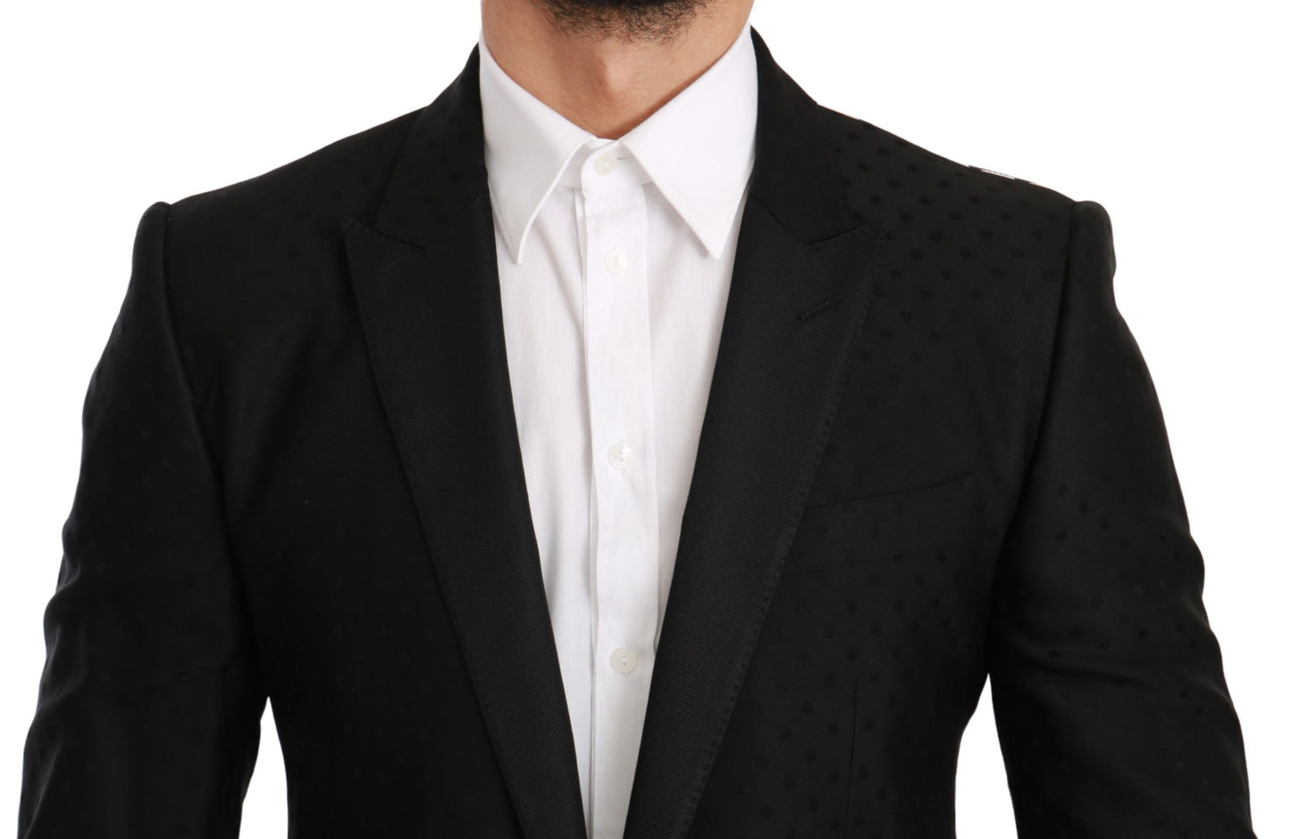 Veste manteau coupe slim noire Blazer MARTINI