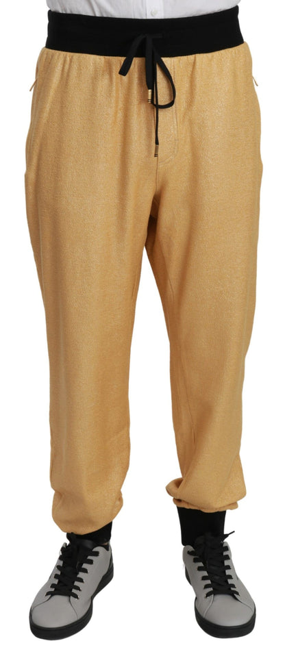 Pantaloni da uomo in cotone anno oro del maiale