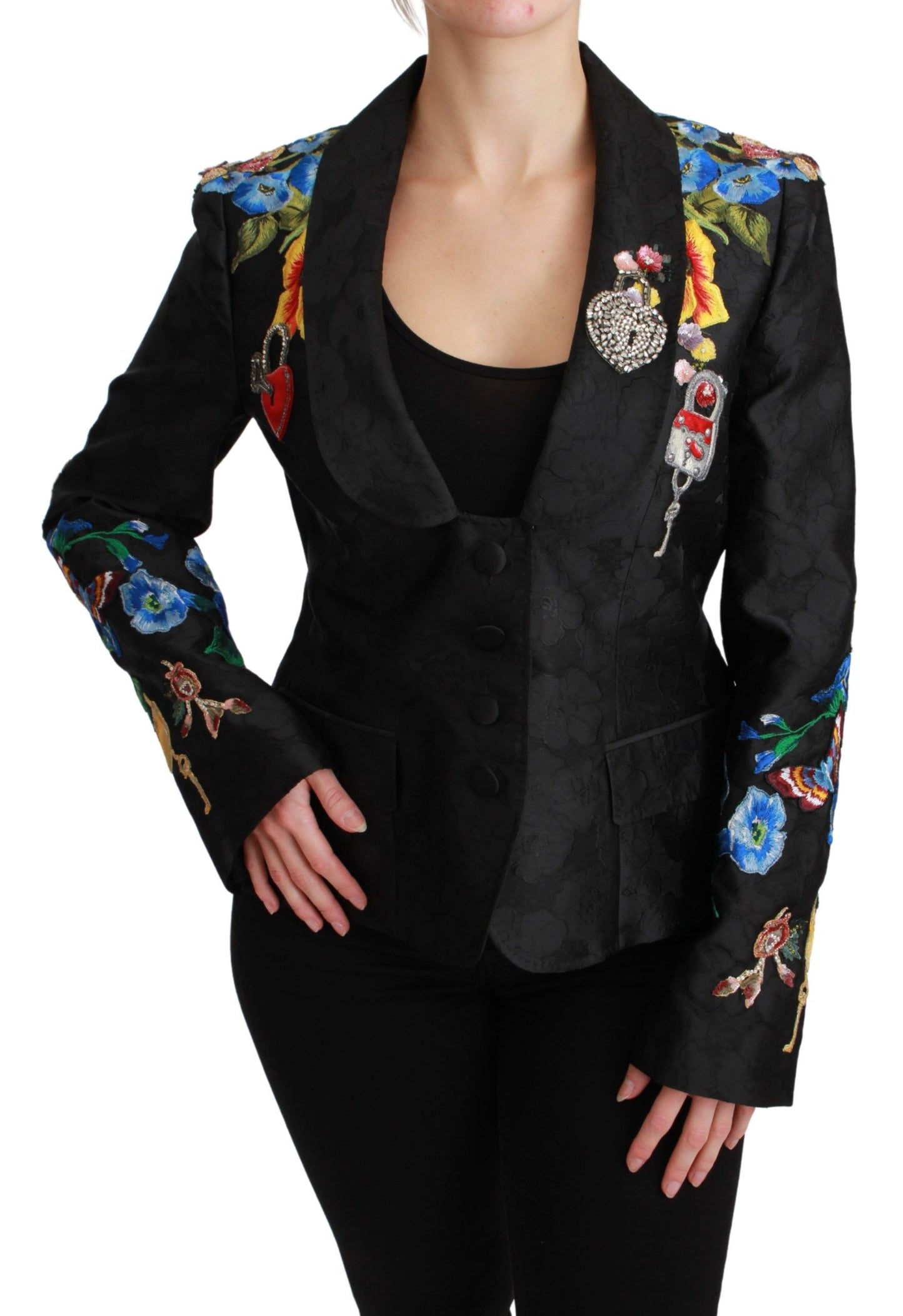 Dolce &amp; Gabbana – Verzauberter Blazer aus sizilianischem Brokat