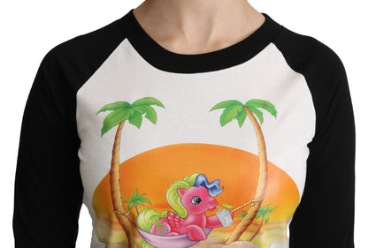 T-shirt in cotone bianco Maglietta My Little Pony Top