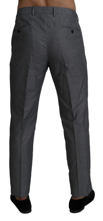 Pantalon habillé gris coupe slim