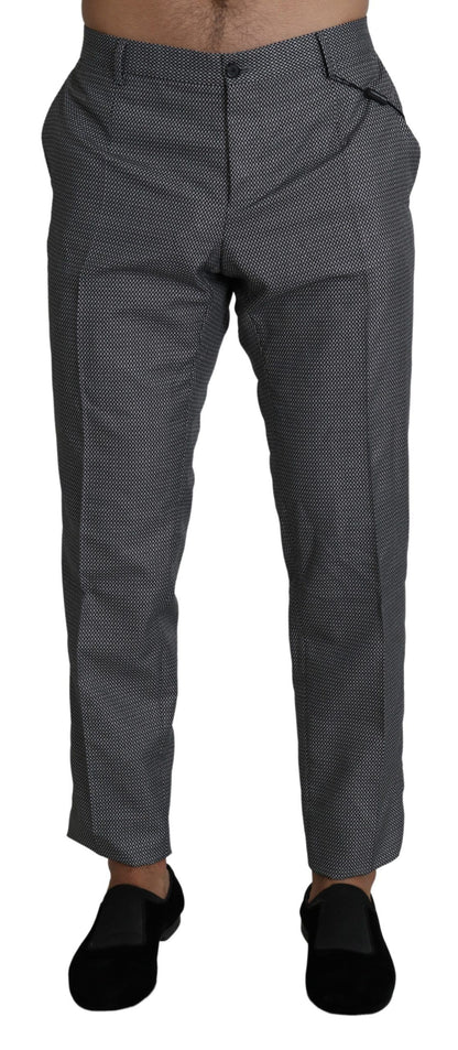 Pantalon habillé gris coupe slim