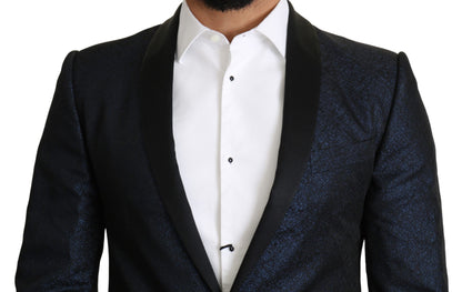 Blauer Slim-Fit-Jackenmantel MARTINI-Blazer