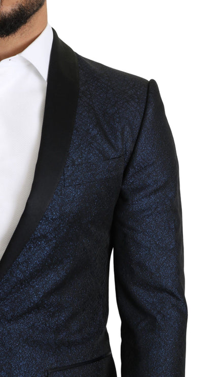 Blauer Slim-Fit-Jackenmantel MARTINI-Blazer