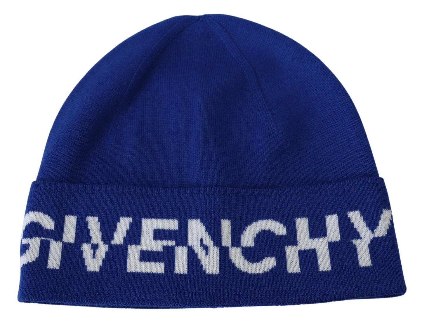 Cappello berretto invernale caldo unisex in lana blu