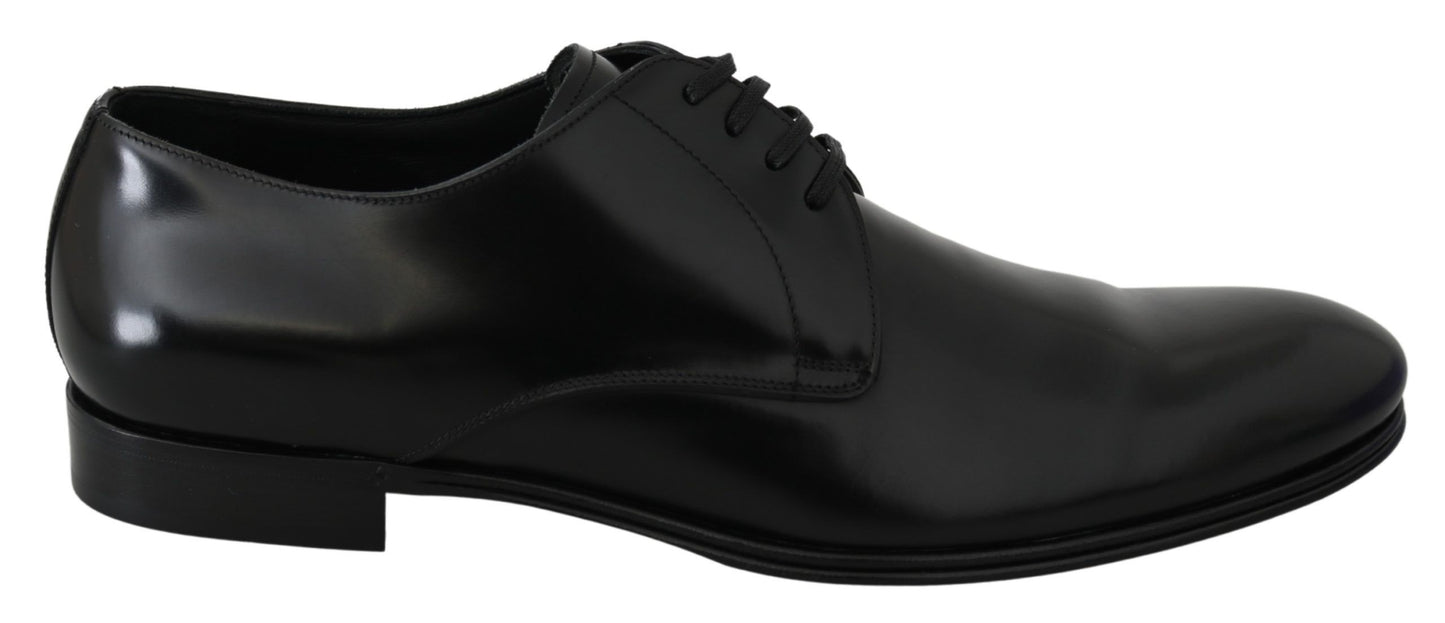 Derby Napoli Chaussures habillées en cuir noir