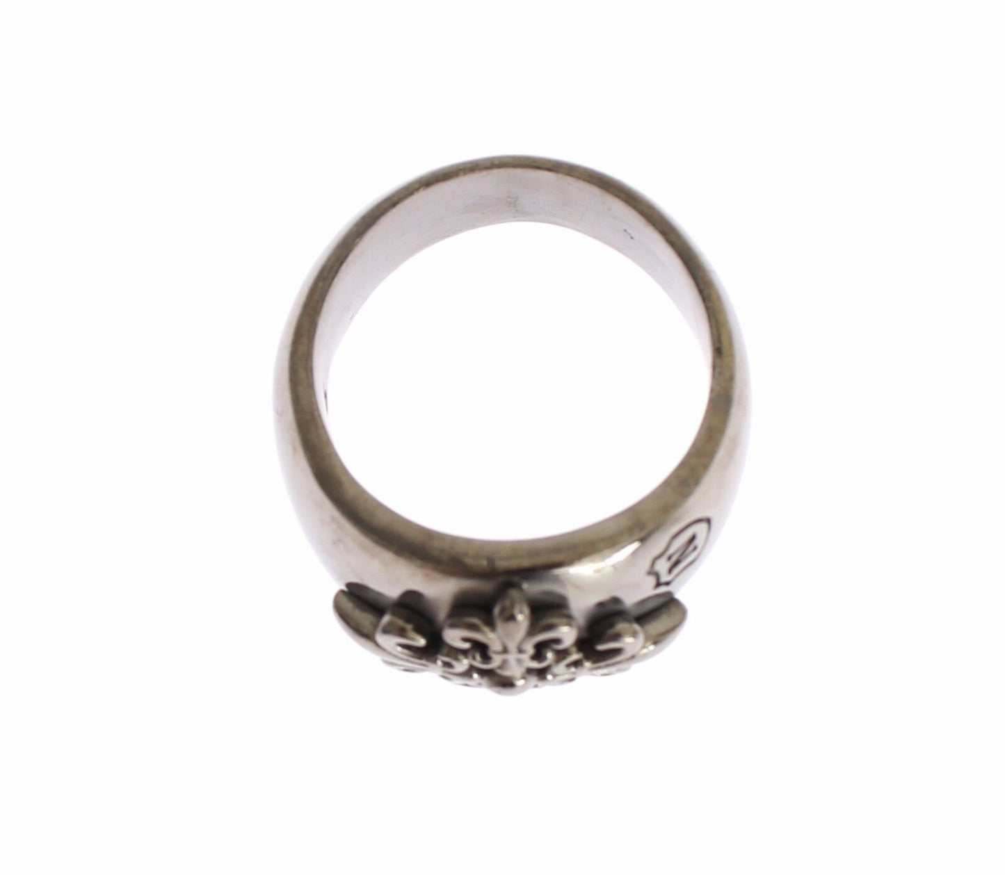 Bague avec écusson authentique en argent sterling 925