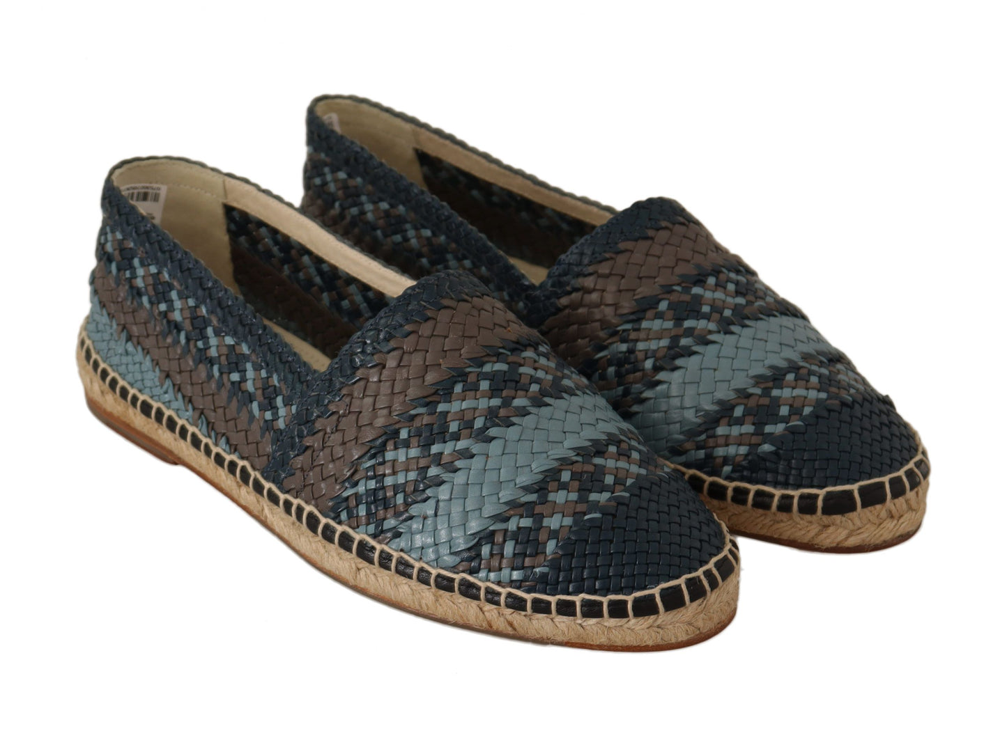 Espadrilles Buffalo à enfiler bleu gris