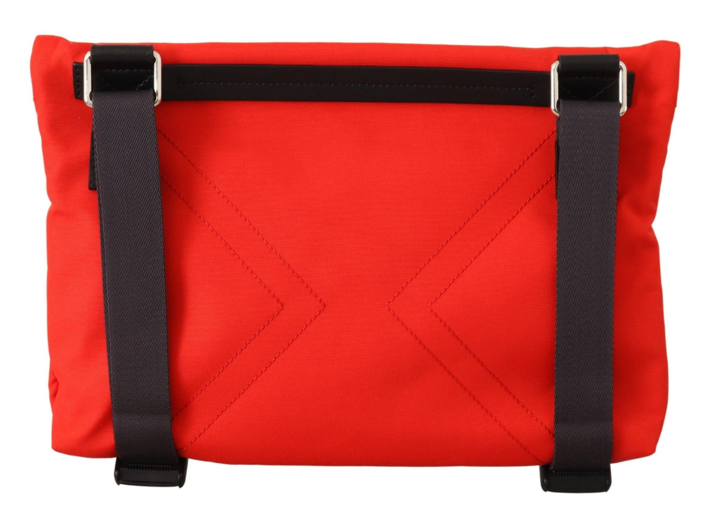 Sac à bandoulière plat Downtown en polyamide rouge