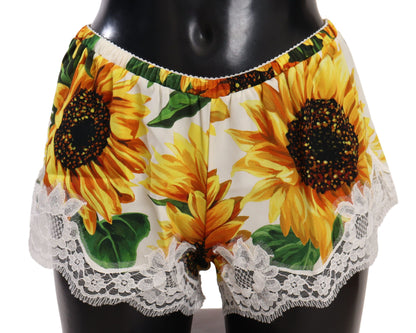 Intimo intimo in pizzo bianco girasole