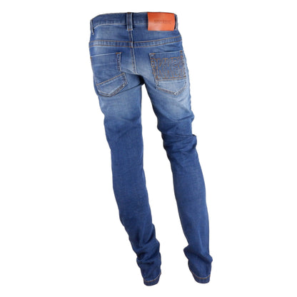 Jeans e pantaloni in cotone blu