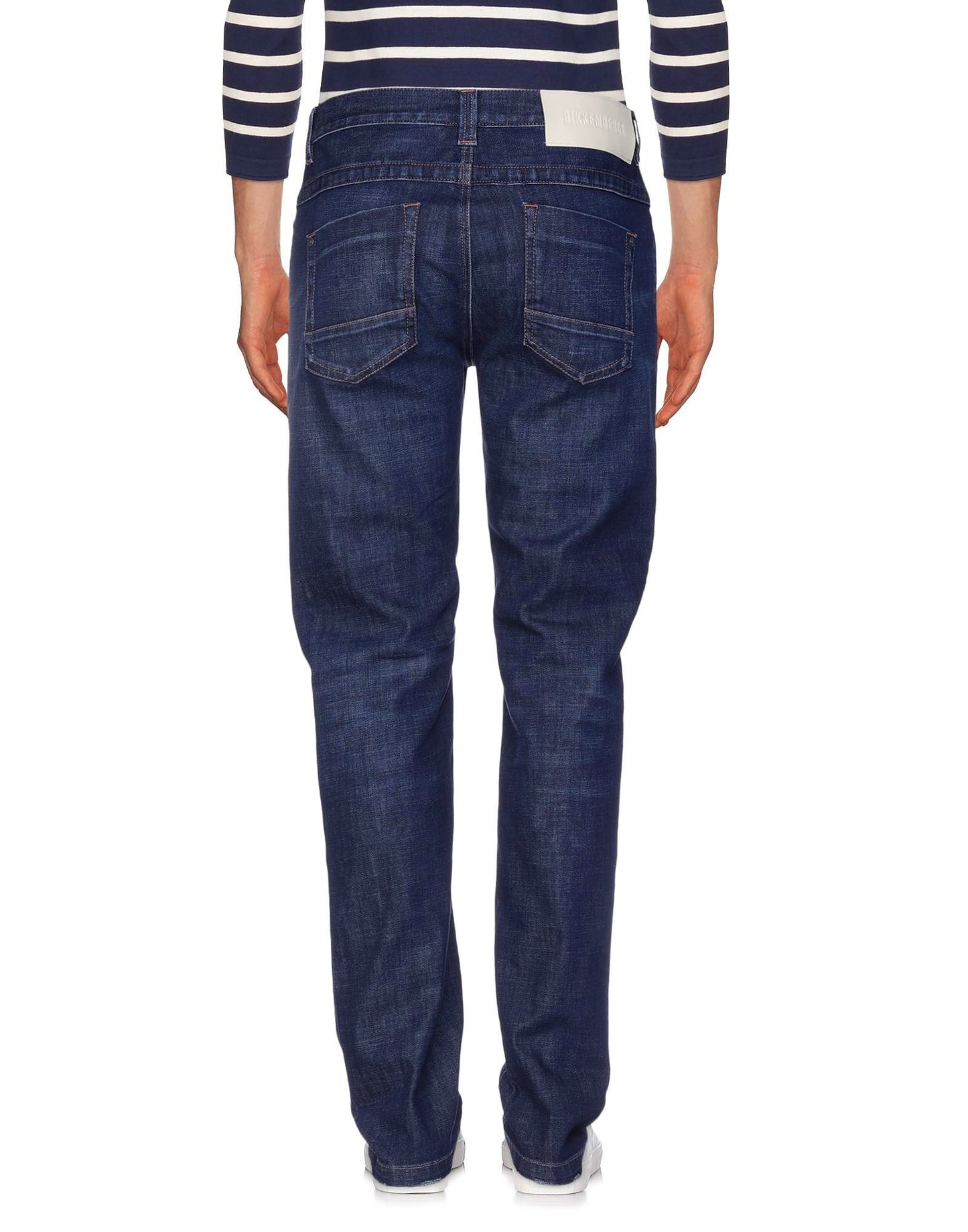 Jean et pantalon en coton bleu