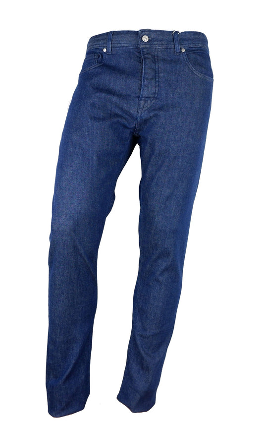 Aquascutum Eleganter dunkelblauer Denim für Herren