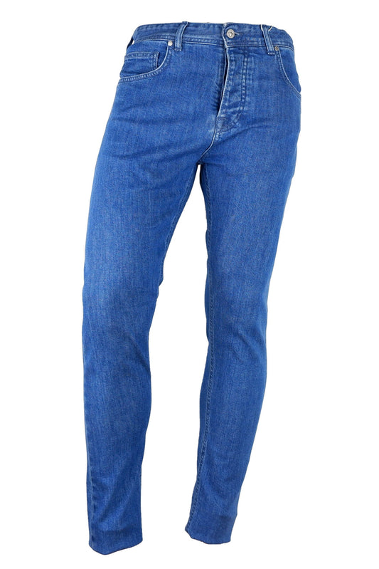 Aquascutum Hellblaue Jeans aus Baumwolle für Herren