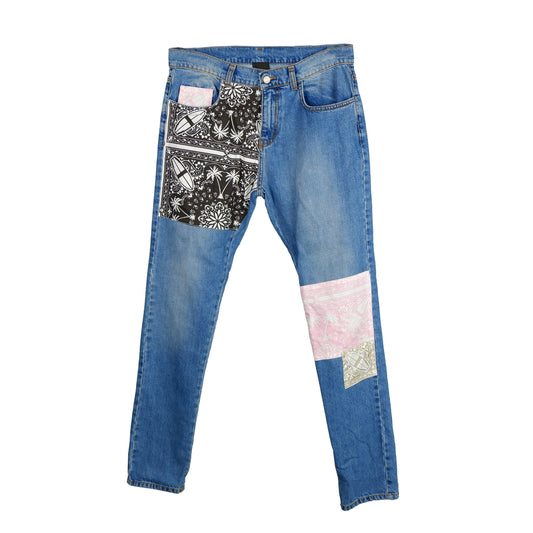 Comme Des Fuckdown Herren-Jeans aus blauer Baumwolle