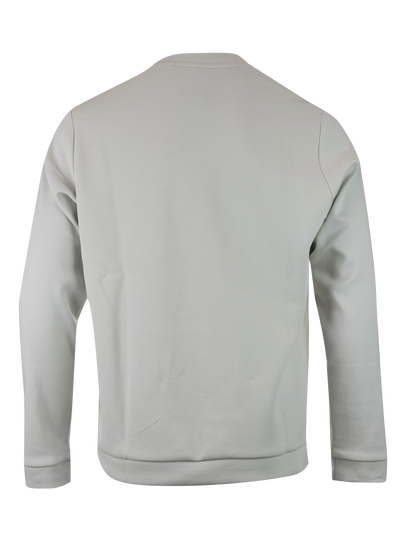 Hugo Boss Elegant Beige Cotton Sweatshirt