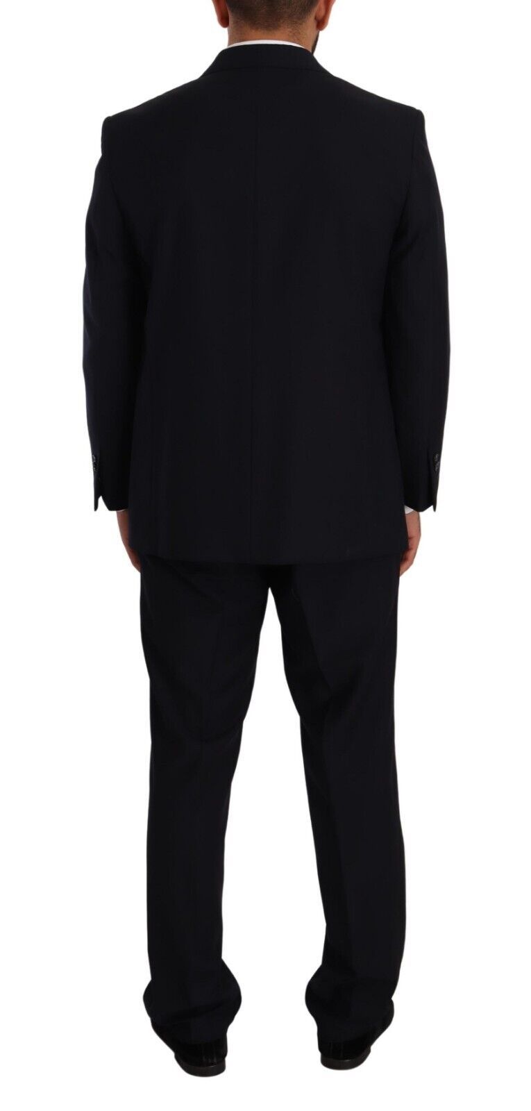 Domenico Tagliente Elegant Black Two-Piece Suit Ensemble