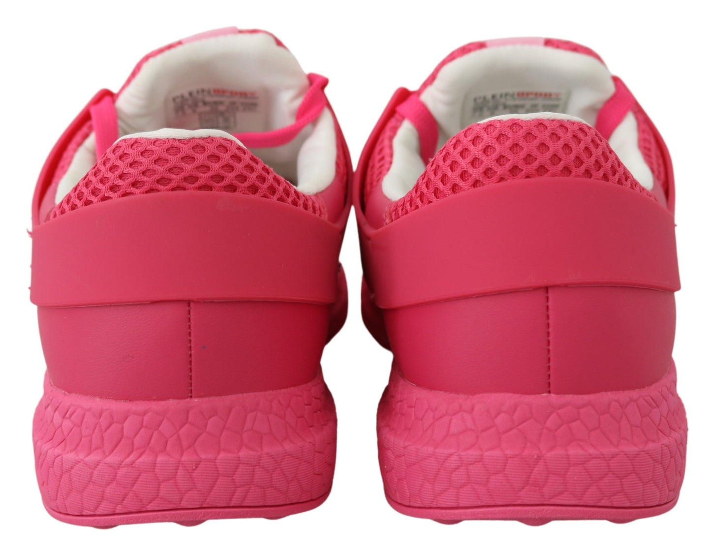 Fuxia Beetroot Polyester Runner Becky Sneakers Schuhe