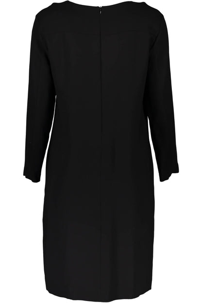 Gant – Schwarzes Viskose-Kleid für Damen