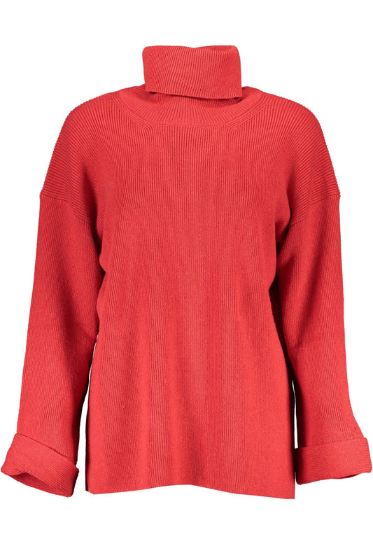 Gant Eleganter Pullover aus Wollmischung mit hohem Kragen