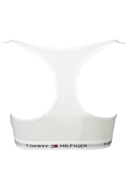 Tommy Hilfiger – Weißer Sport-BH aus Baumwolle für Damen