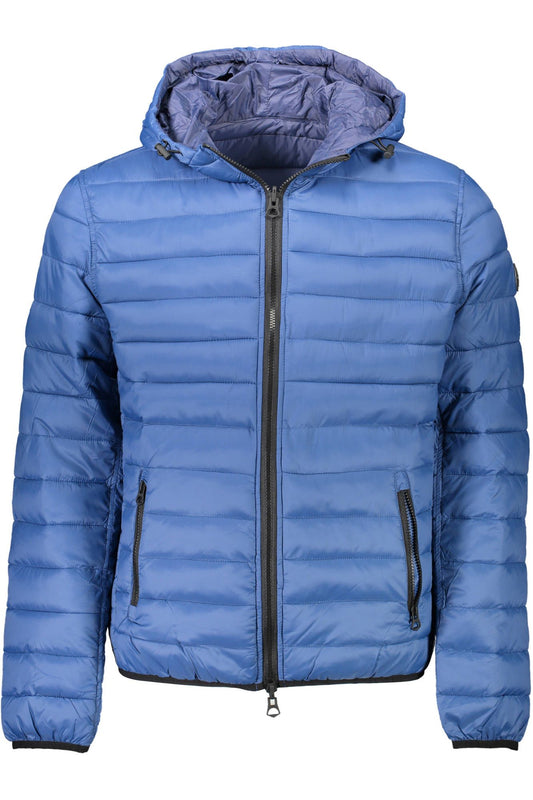 US POLO ASSN. Blaue Nylon-Herrenjacke