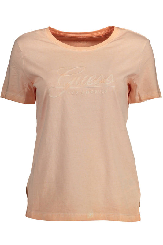 Guess Jeans Rosa Baumwolle Damen T-Shirt