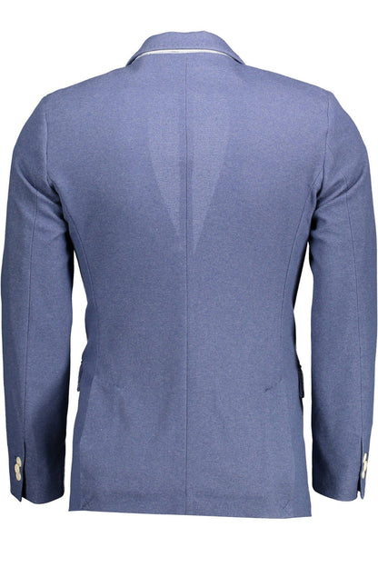 Gant Blue Polyester Men Jacket