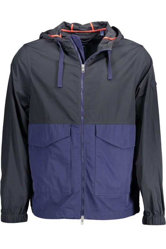 Gant Blaue Polyamid-Herrenjacke