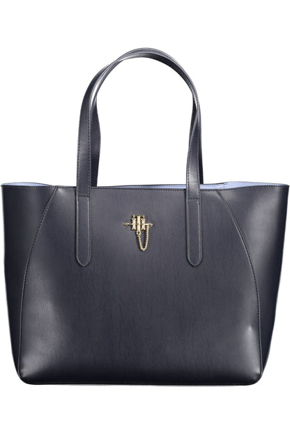 Tommy Hilfiger – Handtasche aus Polyethylen für Damen, Blau