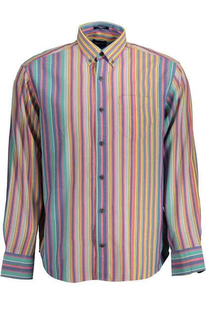 Camicia in cotone azzurro