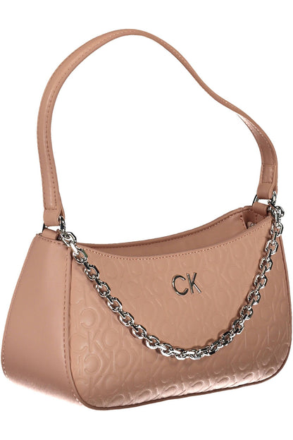 Calvin Klein Damen Handtasche aus Polyester, Rosa