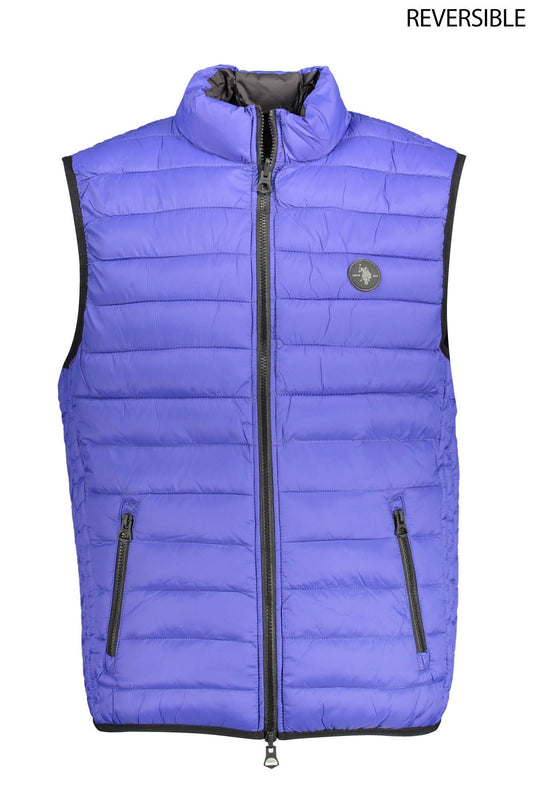 US POLO ASSN. Blaue Nylon-Herrenjacke