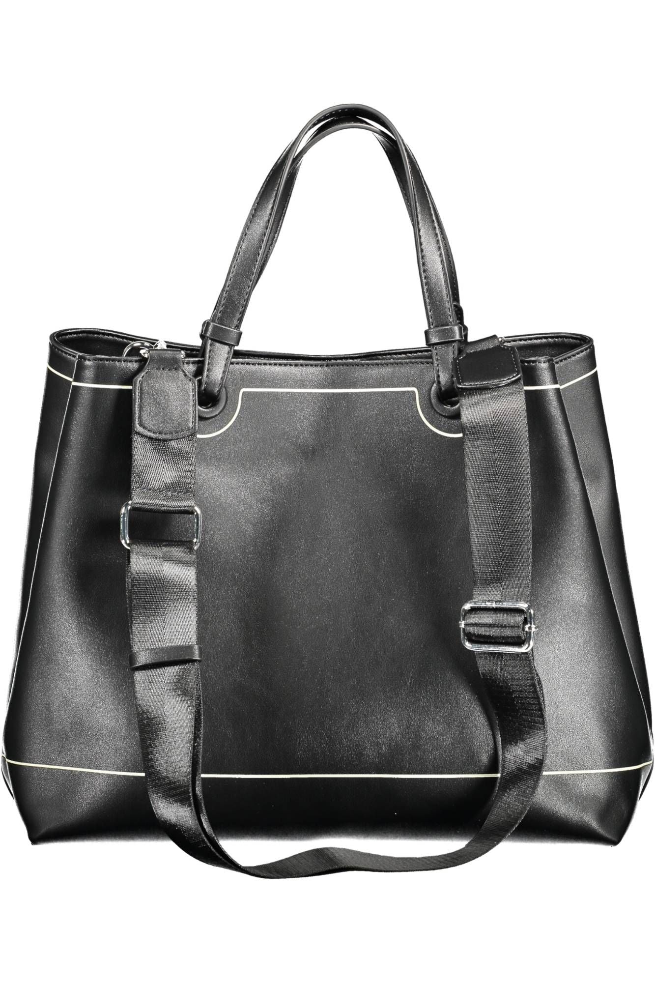 BYBLOS Schwarze Polyethylen Damen Handtasche