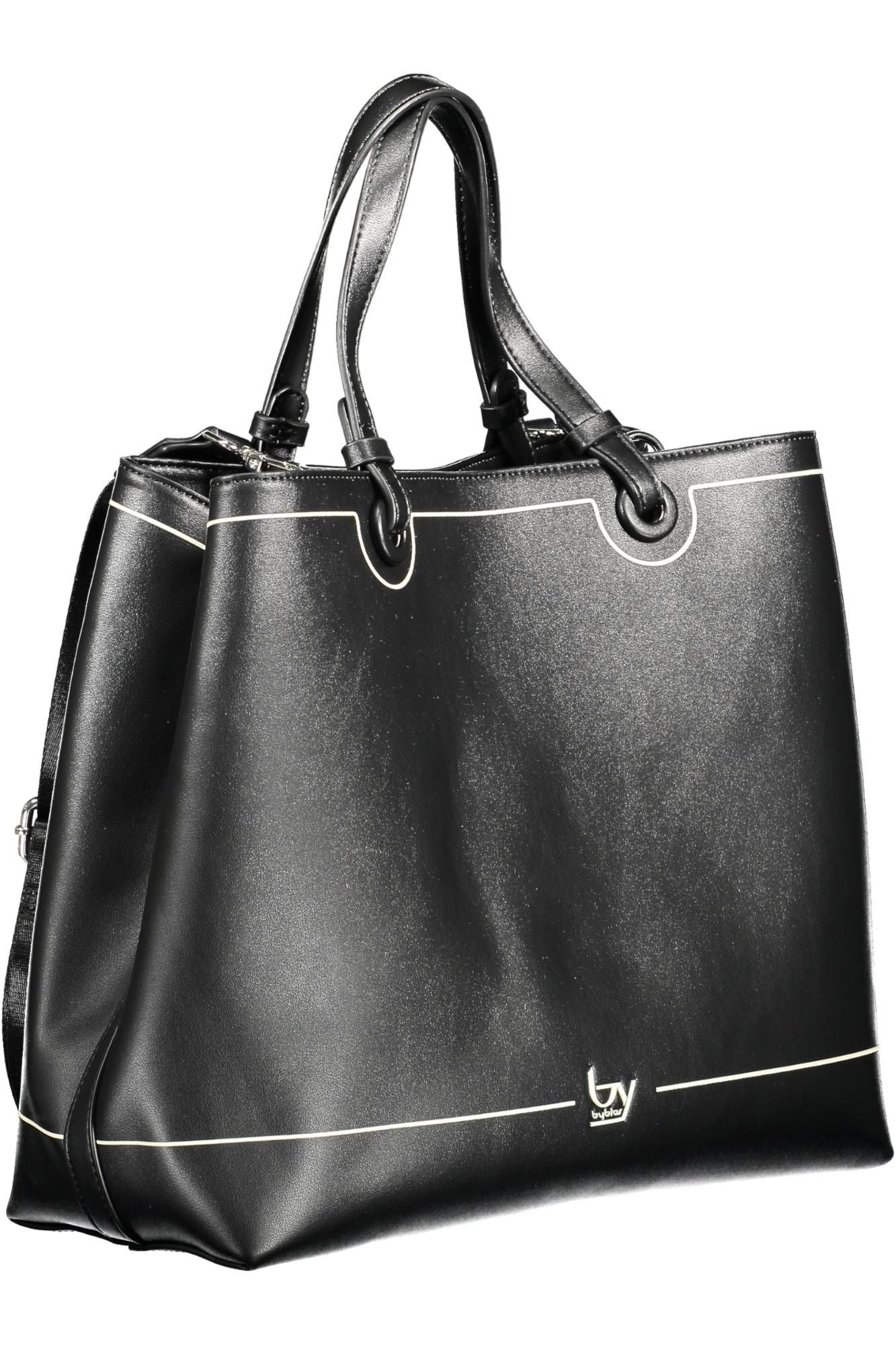 BYBLOS Schwarze Polyethylen Damen Handtasche