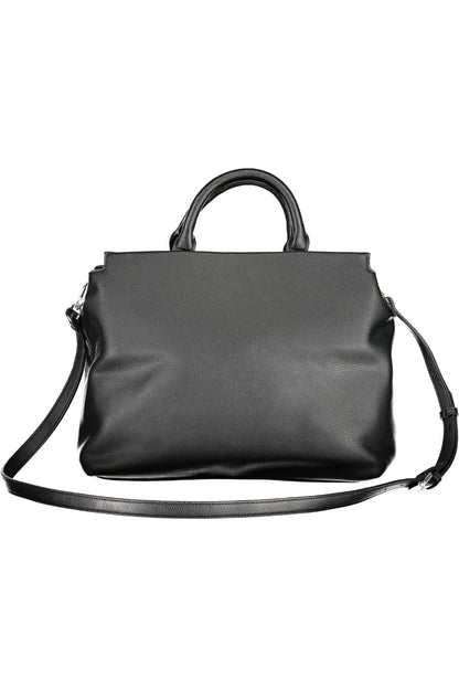 BYBLOS „Schwarze Polyethylen Damenhandtasche“