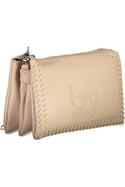 BYBLOS Beige Polyethylen Damen Handtasche