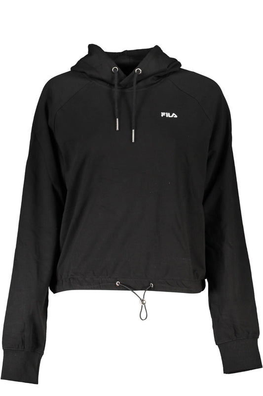 Fila – Schwarzer Baumwollpullover für Damen