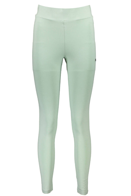 Fila Grüne Leggings aus Baumwolle für Damen