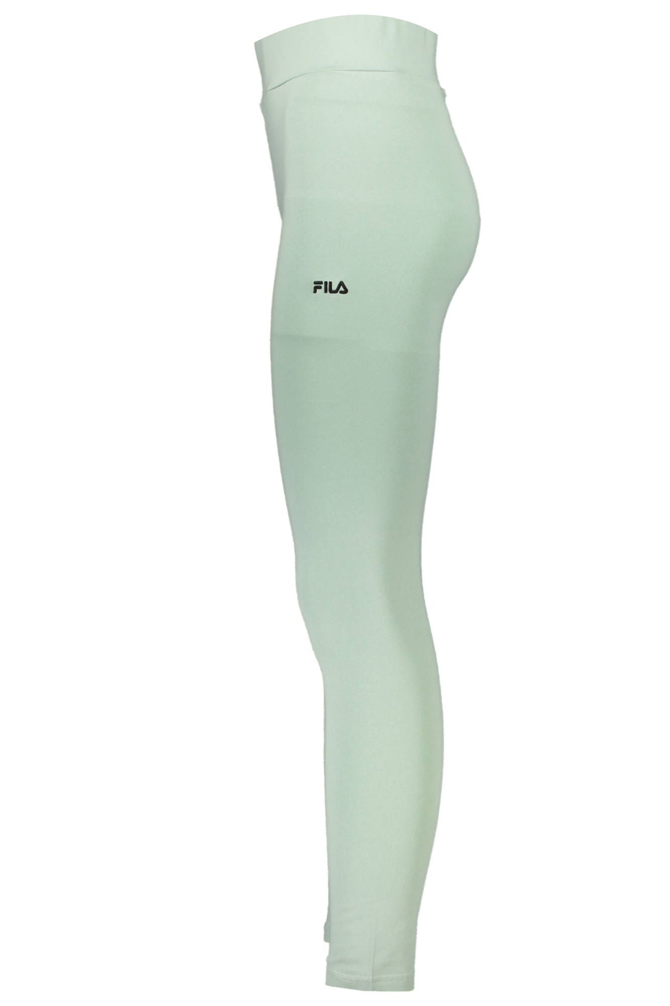 Fila Grüne Leggings aus Baumwolle für Damen