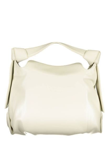 Calvin Klein Beige Polyester Damen Handtasche