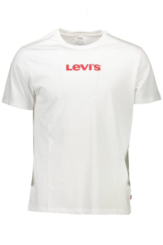 Levi's – Weißes Baumwoll-T-Shirt für Herren