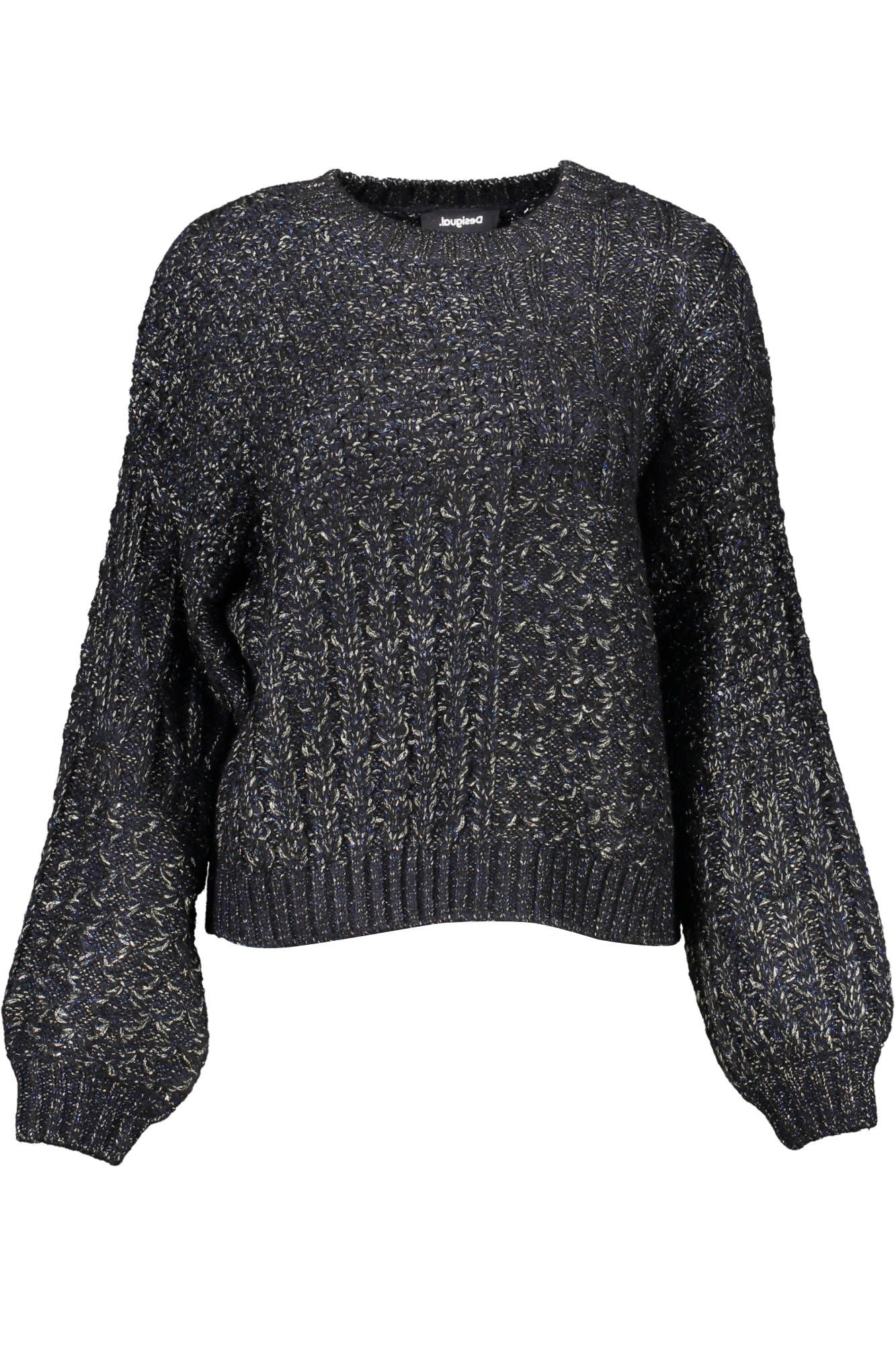 Desigual Schwarzer Acryl-Damenpullover