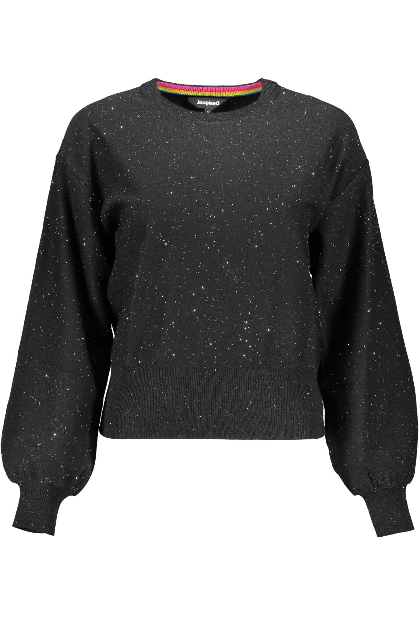 Desigual Schwarzer Polyester Damenpullover