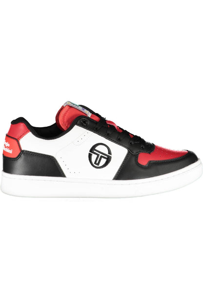 Sergio Tacchini – Schicke, kontrastierende Sport-Sneaker mit Schnürung