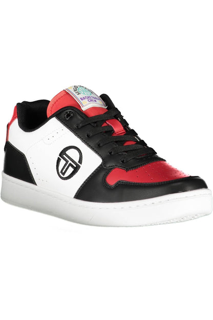 Sergio Tacchini – Schicke, kontrastierende Sport-Sneaker mit Schnürung