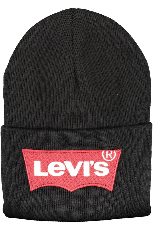 Levi's Schwarze Acryl-Mütze für Männer