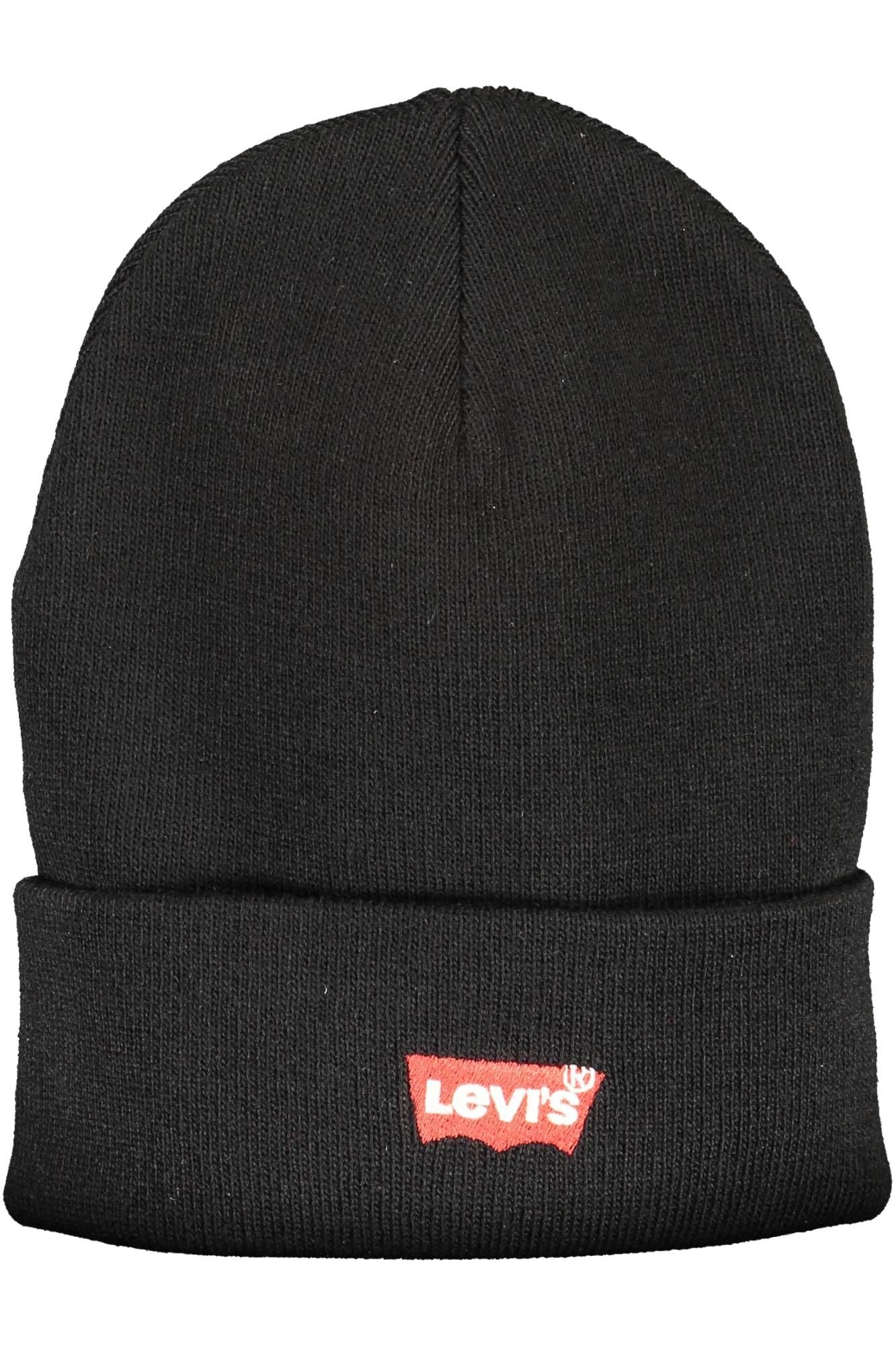 Levi's Schwarze Acryl-Mütze für Männer